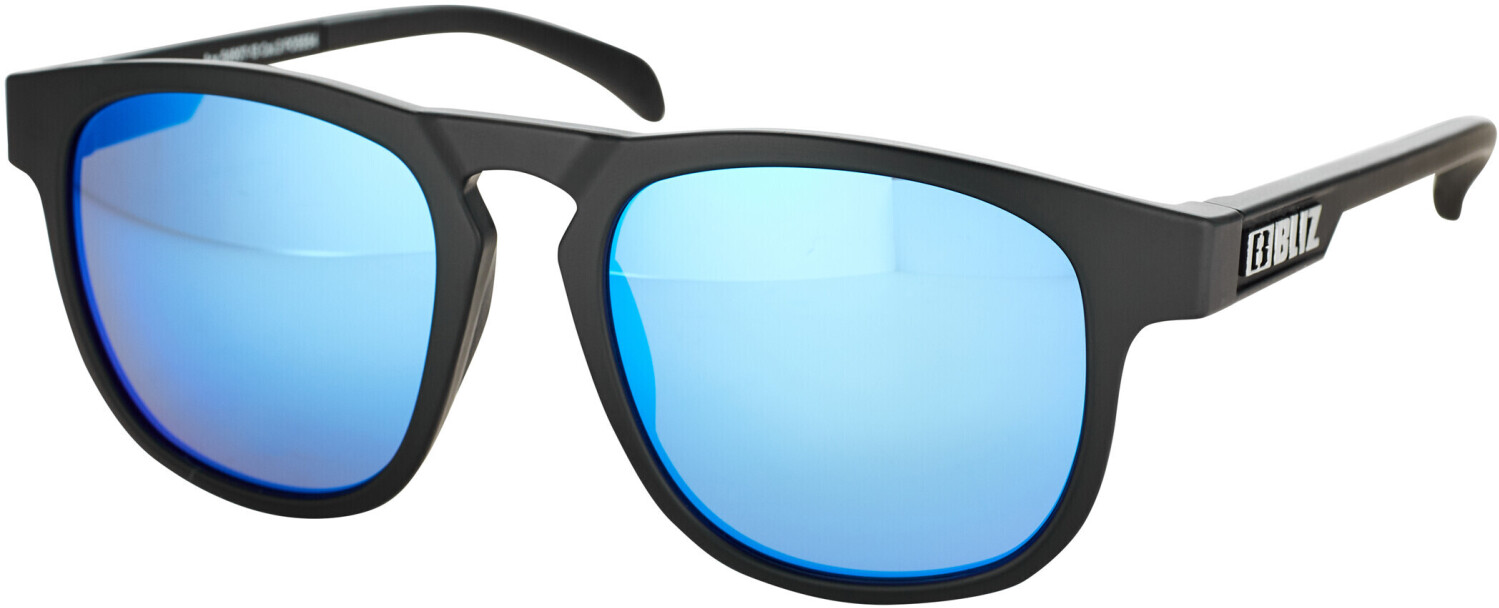 Photos - Sunglasses Bliz Eyewear  Eyewear Ace 54907-13  (black/smoke w blue multi)
