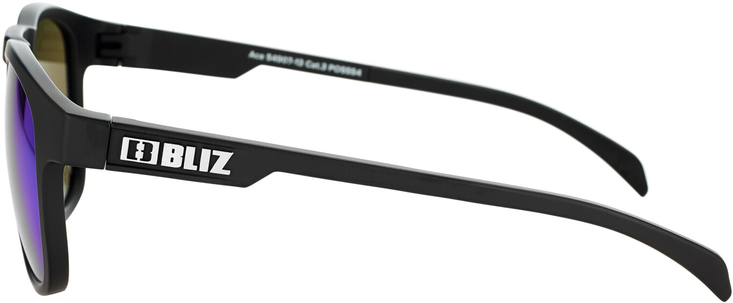 Bliz Eyewear Ace 54907-13 (black/smoke w blue multi)