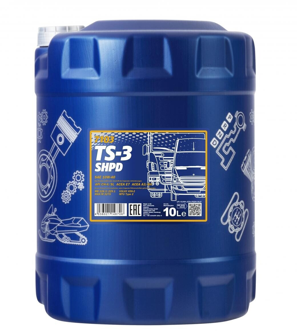 Mannol SHPD TS-3 10W-40 10 L