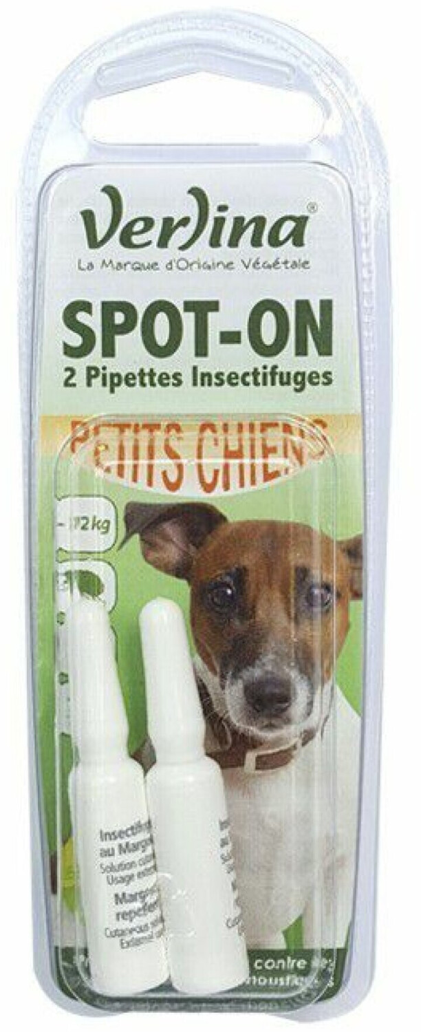 Verlina Spot-on chiens petits (2 pièces)