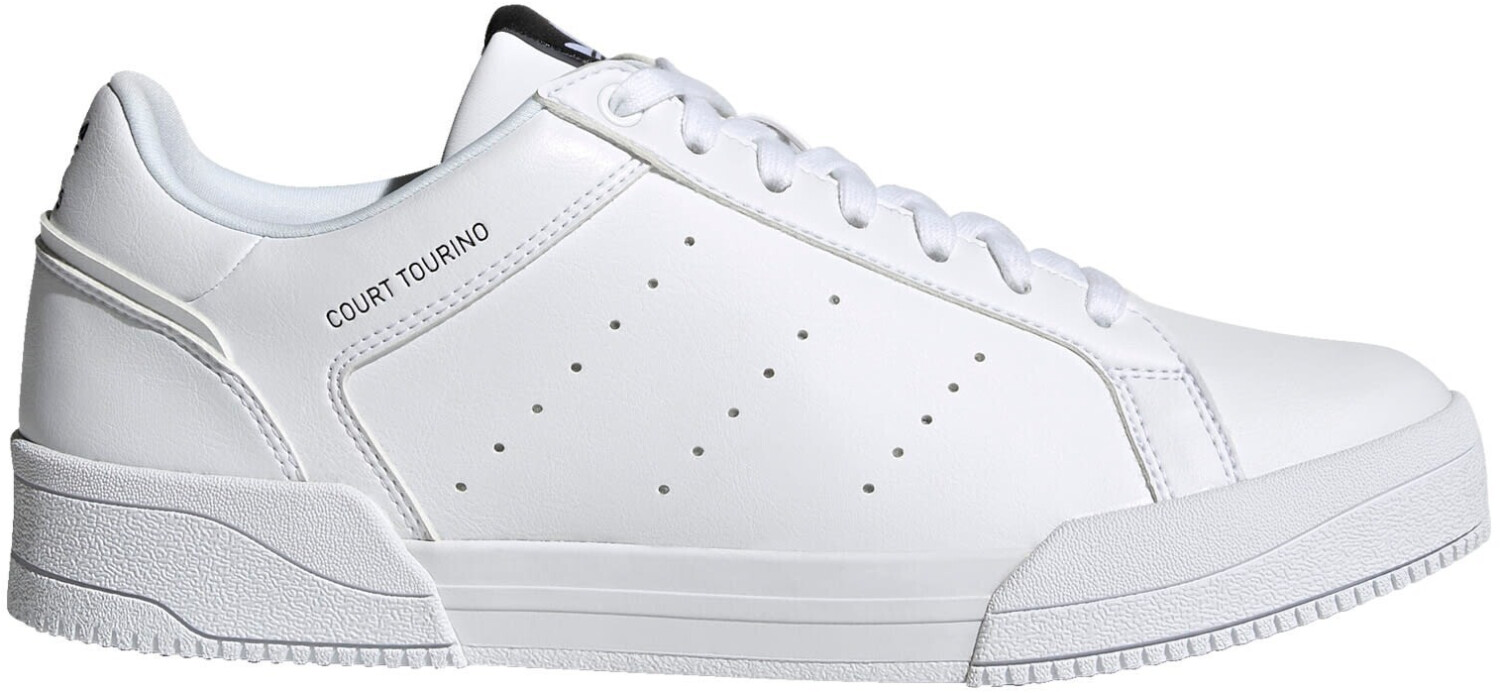 Adidas Court Tourino cloud white/cloud white/core black au meilleur prix sur idealo.fr