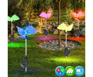 ETC Shop 3er Set RGB LED Solarleuchten mit Farbwechsler (339433) ab 19