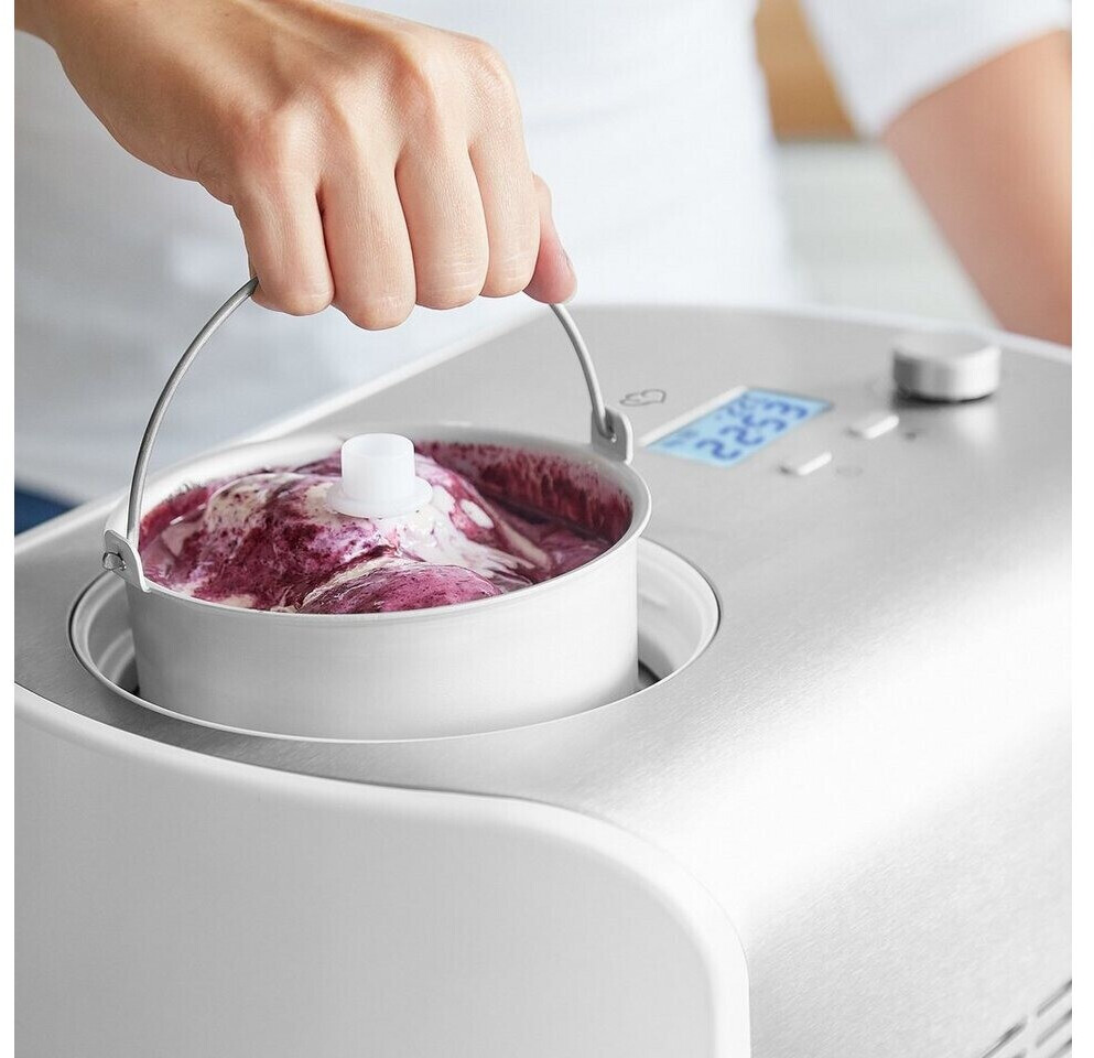 Elli Eismaschine Mit Kompressor 1 2 L Springlane Eismaschine mit Kompressor Elli 1.2 l, 135 W inkl