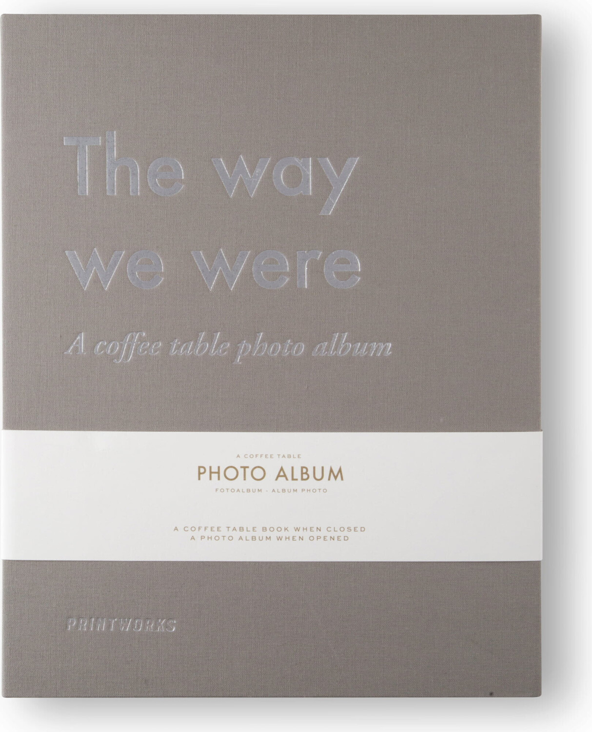 Printworks A Coffee Table Photo Album 26x31,5/30 The Way We were