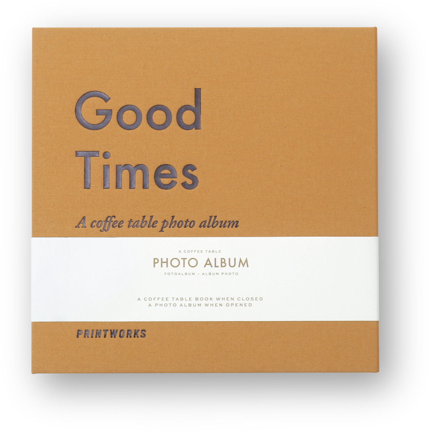 Printworks A Coffee Table Photo Album 24,5x24,5/30 Good Times