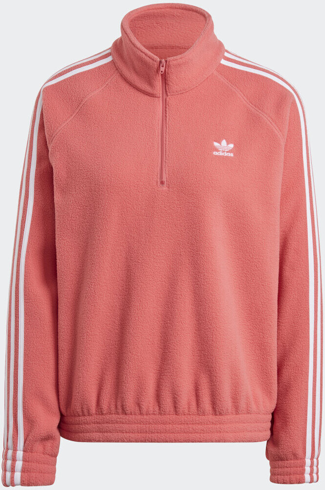 Adidas Adicolor Classics Polar Fleece Half-Zip Sweatshirt hazy rose (GN2865) au meilleur prix 