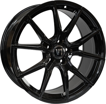 V1 Wheels V1 Daytona (8.5x19) schwarz glänzend lackiert ab 165,50