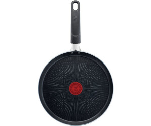 Tefal C38510 XL Force Crepe Pan 25 cm | Non-Stick Coating | Heavy Duty |  Thermal Signal | Diffusion Base Pan Base | Extra Wide Shape | Sturdy Handle  