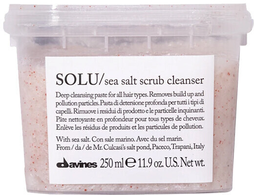 Davines Solu Sea Salt Scrub Cleanser (250ml)