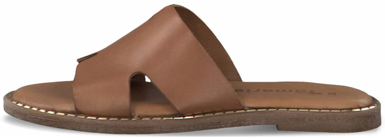 tamaris leather mule