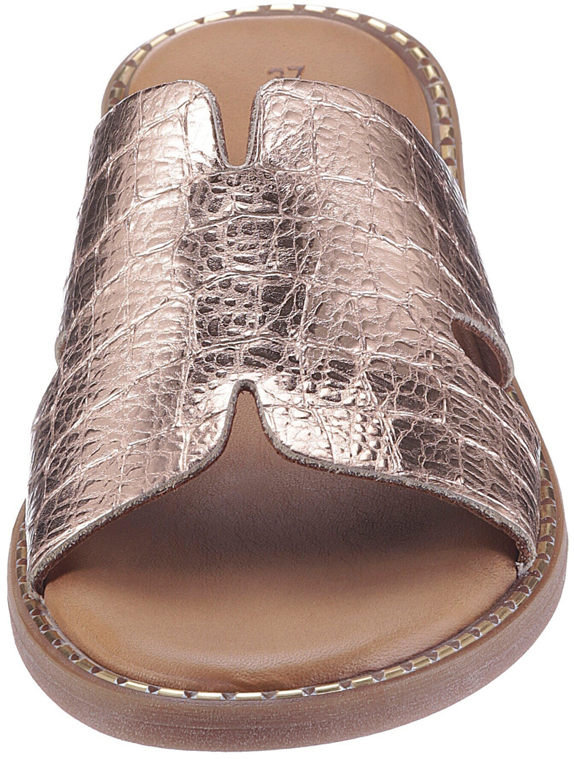 tamaris leather mule