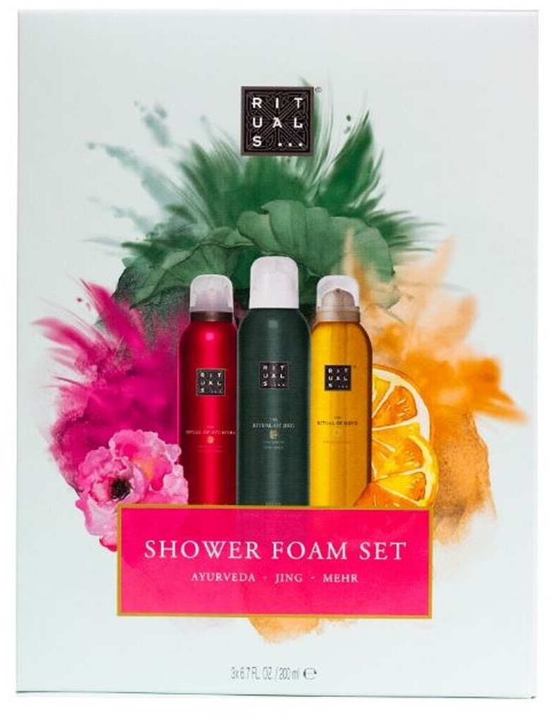 Rituals Shower Foam Trio Set (SF 3 x 200ml) ab 22,50 € Preisvergleich
