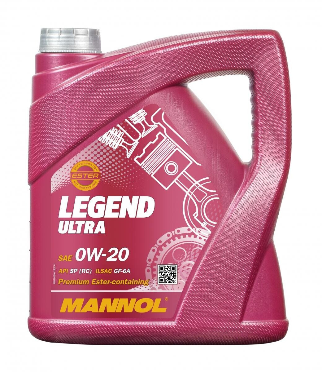 Mannol 7918 Legend Ultra SAE 0W-20 (4 l)