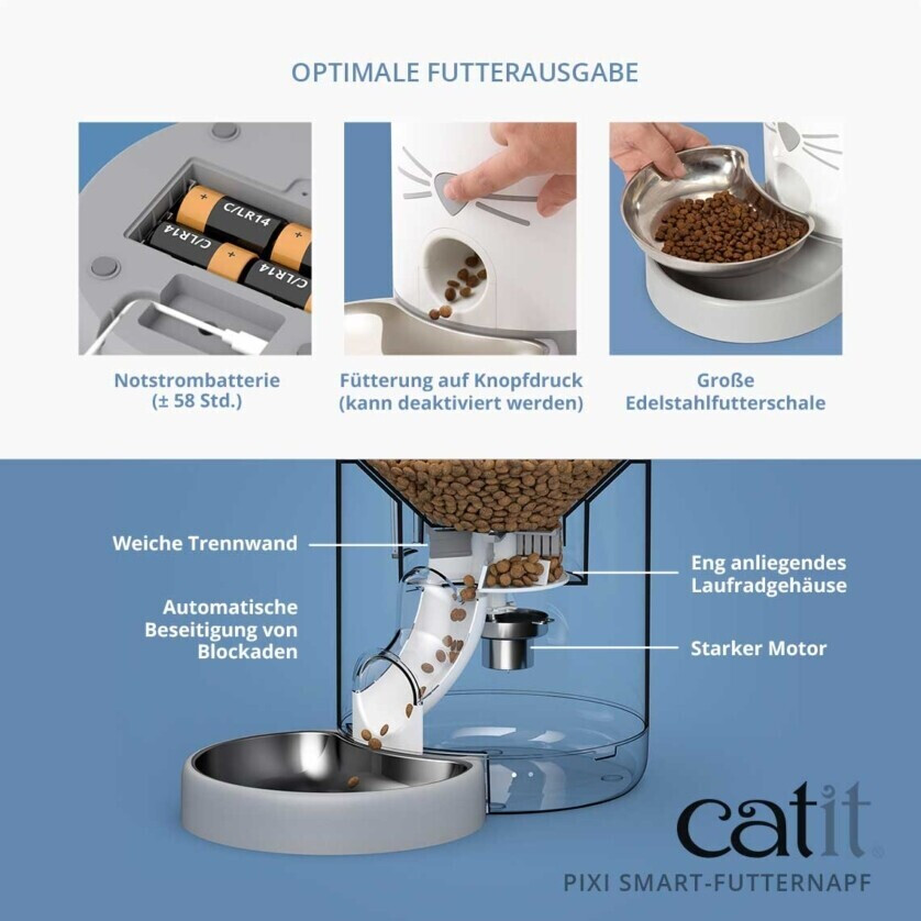 Catit Distributeur de nourriture pour chat Catit Distributeur de nourriture pour chat