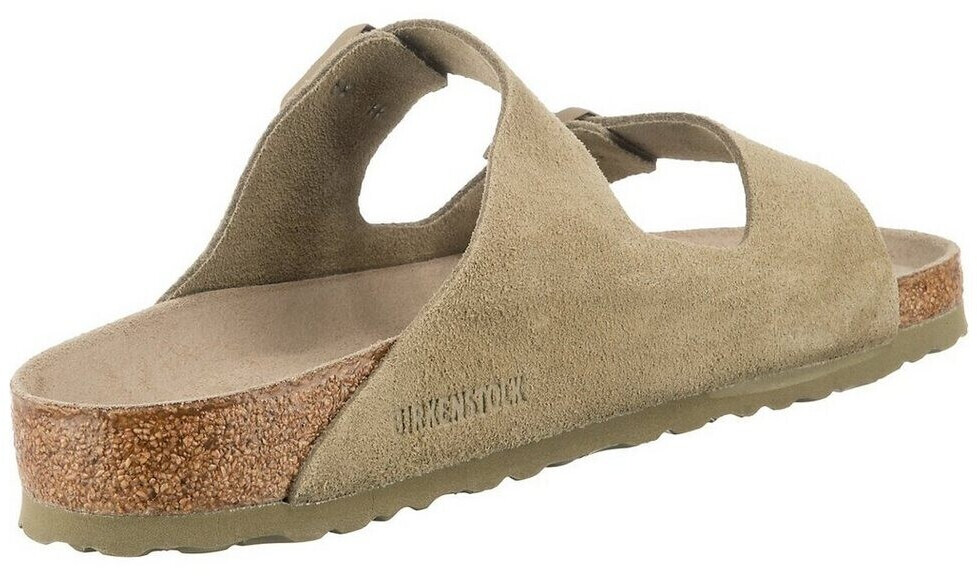 birkenstock faded khaki suede