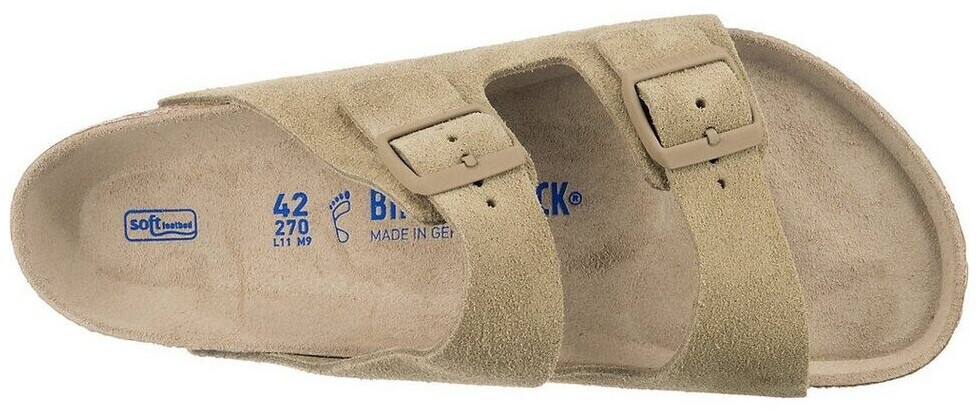 birkenstock faded khaki suede