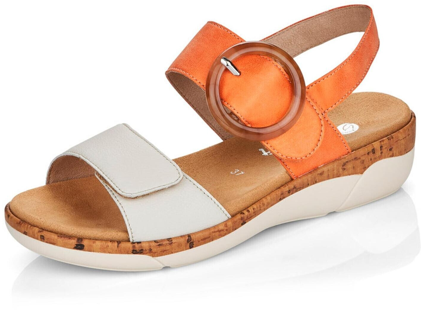 Remonte Dorndorf Sandals (R6853) orange/white