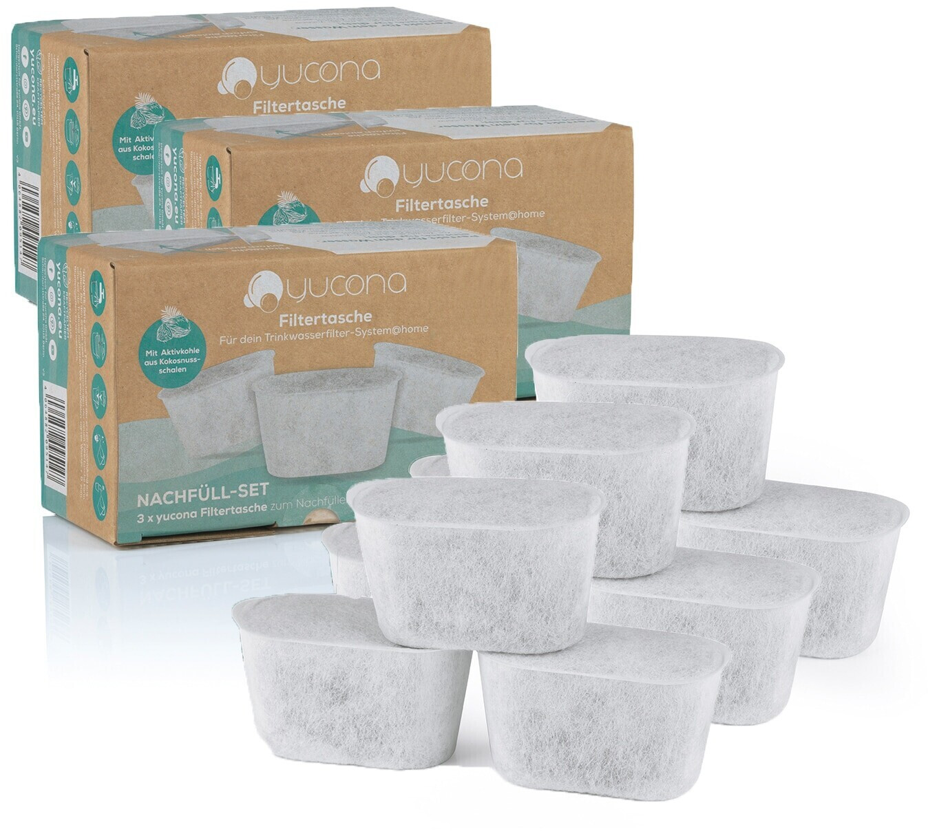 Yucona Water filter refill set