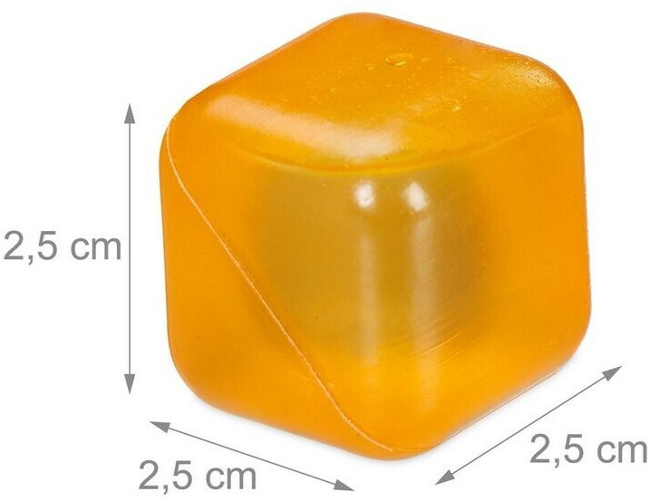 Relaxdays Ice cube tray »100 reusable ice cubes colored«