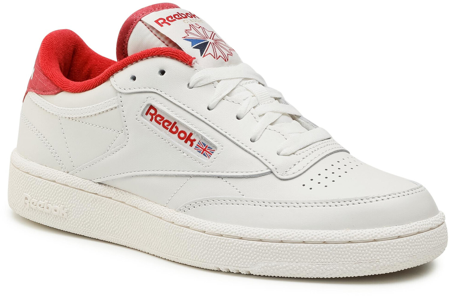 reebok club c 85 meteor red