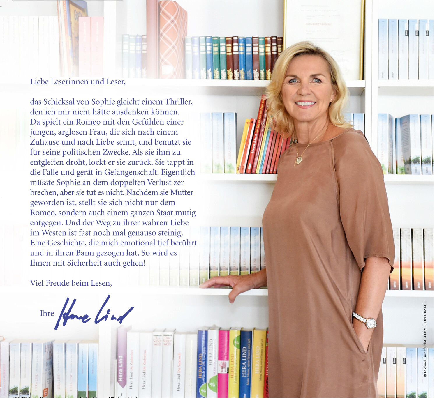 Grenzgängerin aus Liebe (Hera Lind)