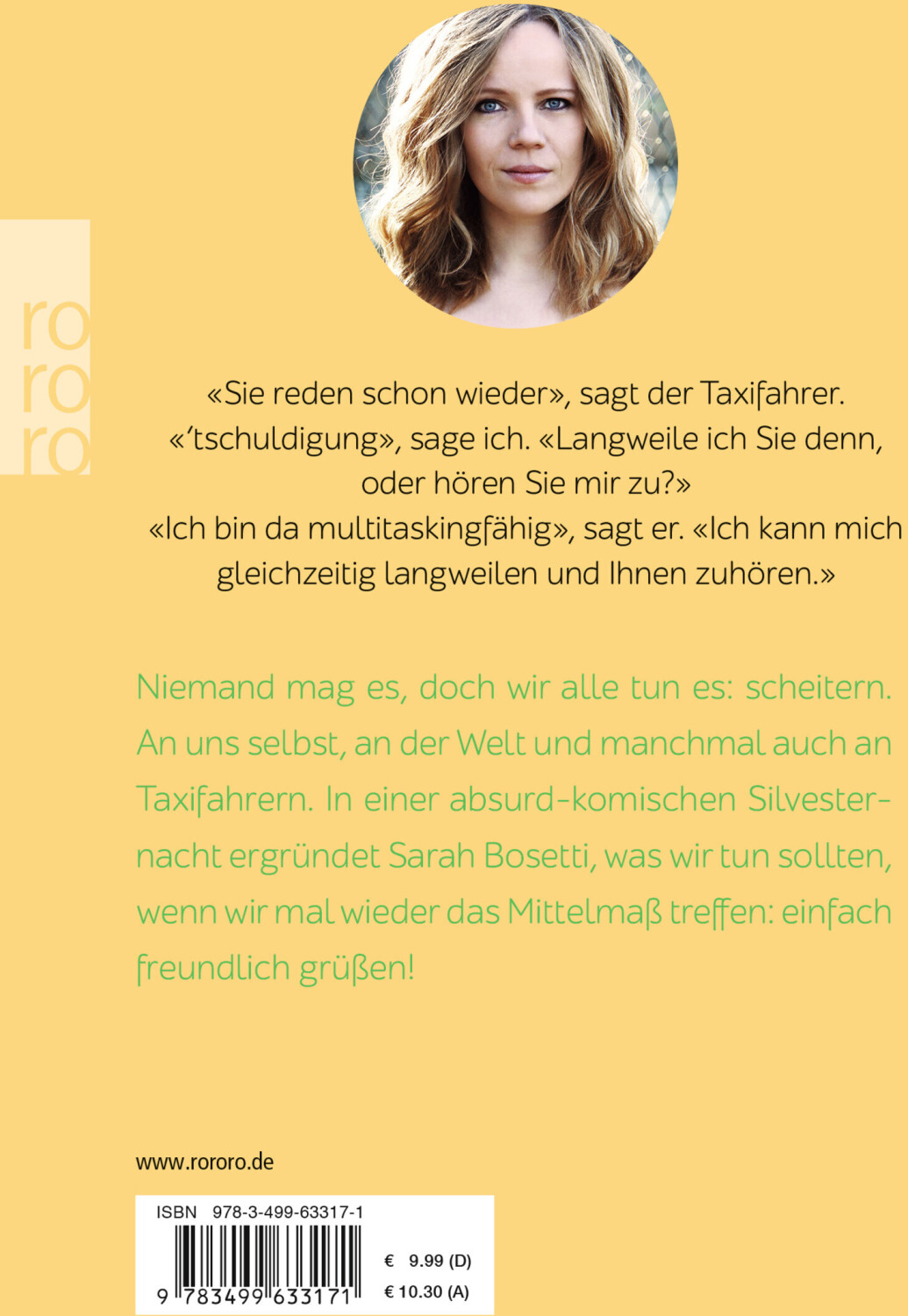 Ich bin sehr hübsch, das sieht man nur nicht so (Sarah Bosetti)