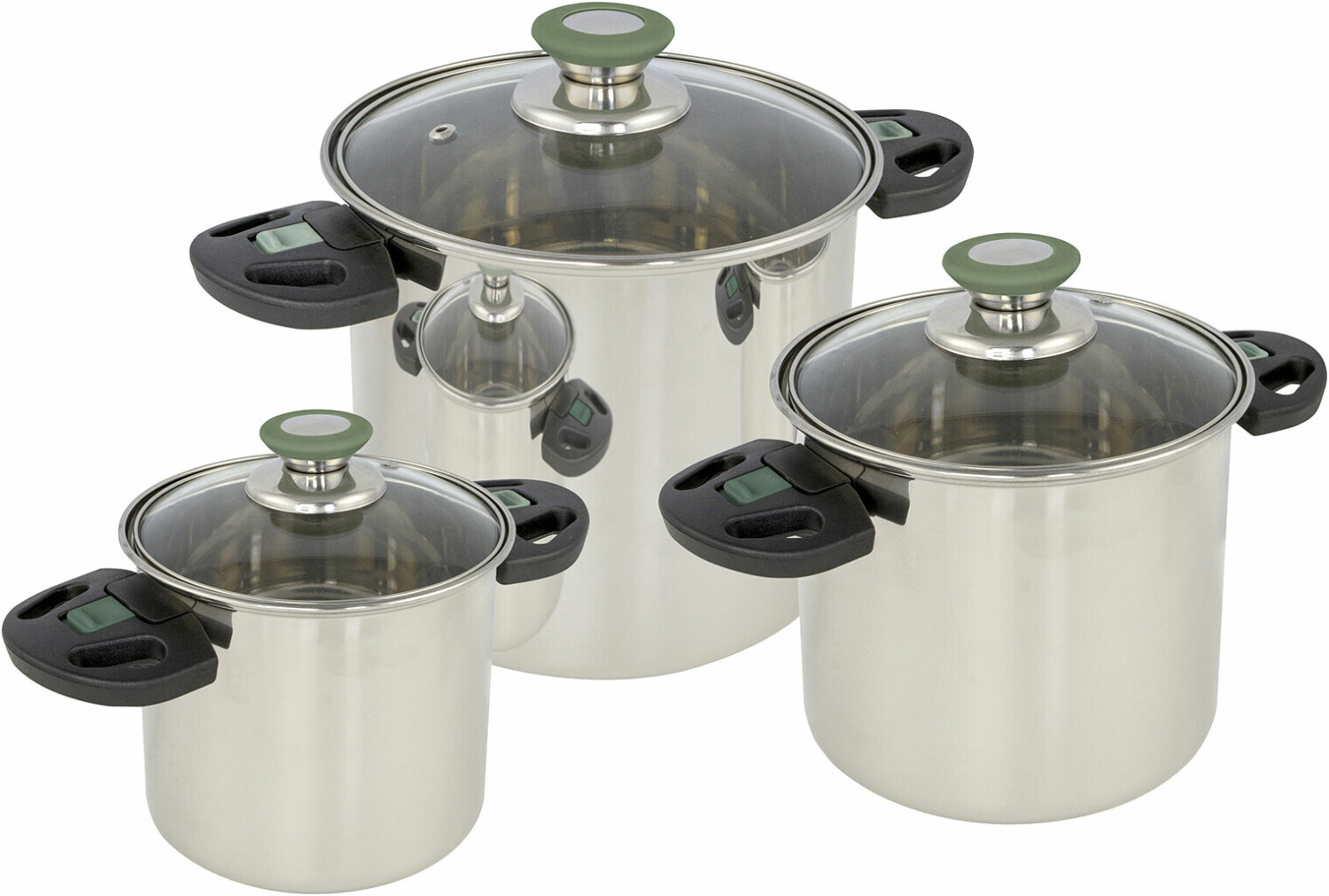 Bo-Camp Elegance Compact Pot Set 3 pcs
