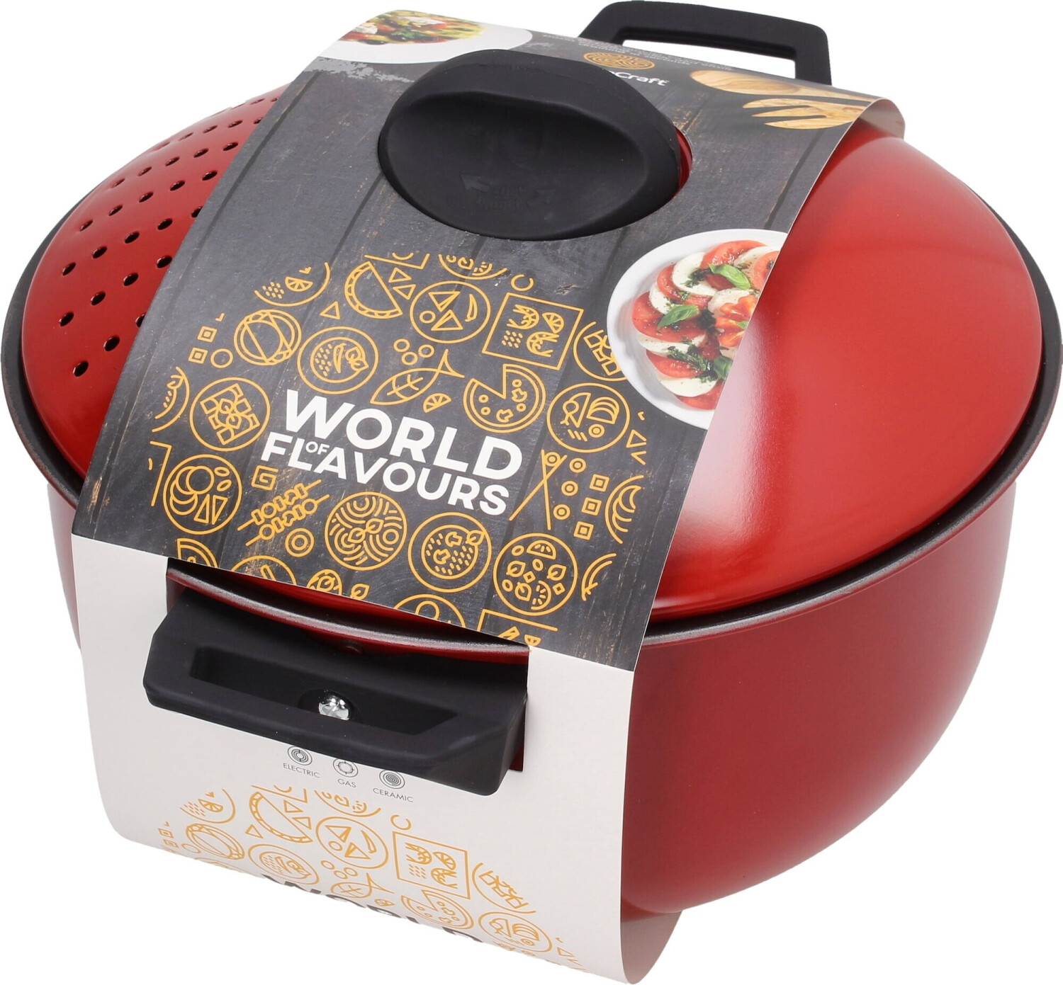 Kitchen Craft World of Flavours 21,01 € | Preisvergleich bei Emaille ab Pasta-Topf