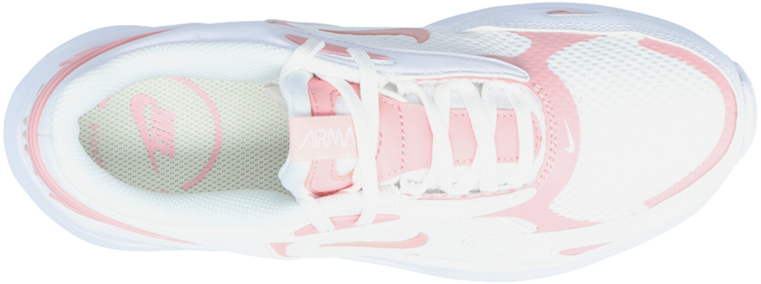 white and pink air max bolt