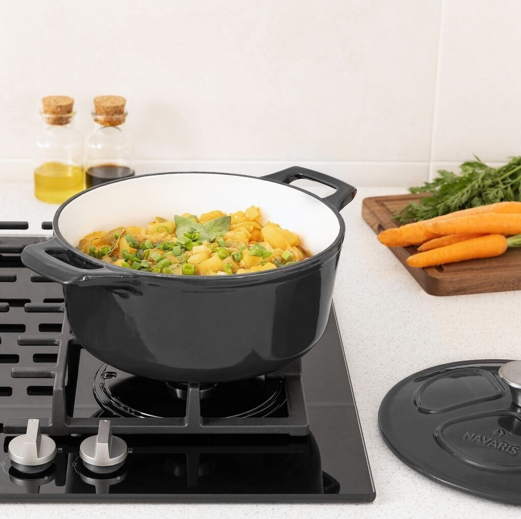 Navaris Casserole 24 cm black