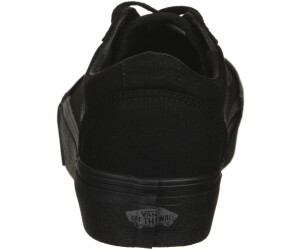 Vans old skool triple black outlet platform