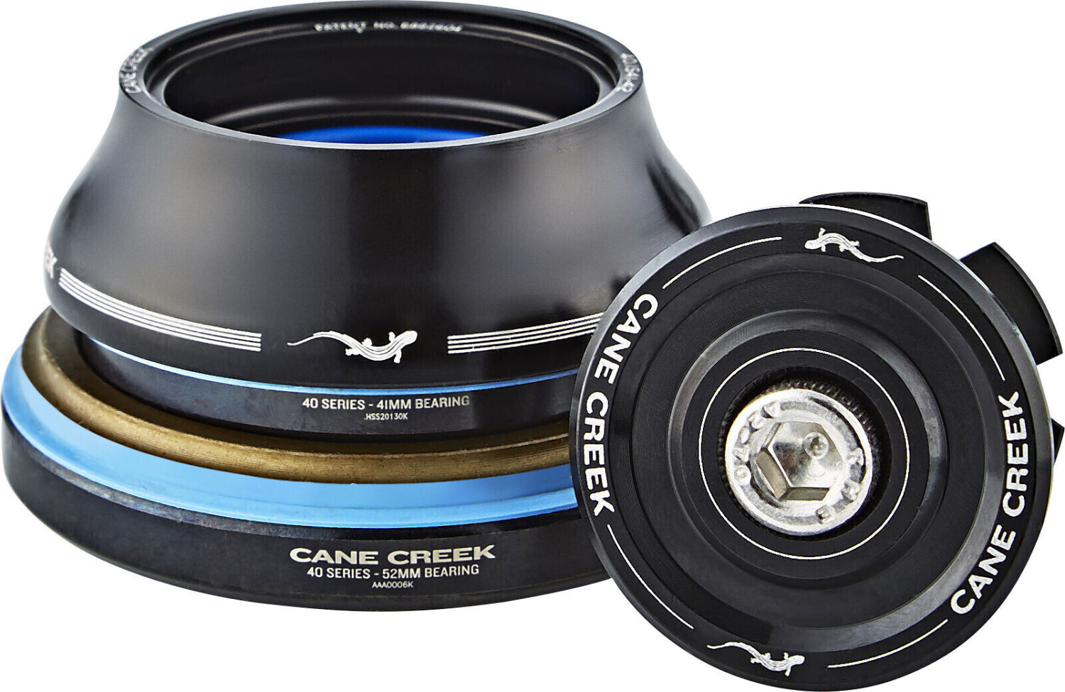 Cane Creek 40 Headset Tapered Tall IS41/28.6/H15 I IS52/40 black