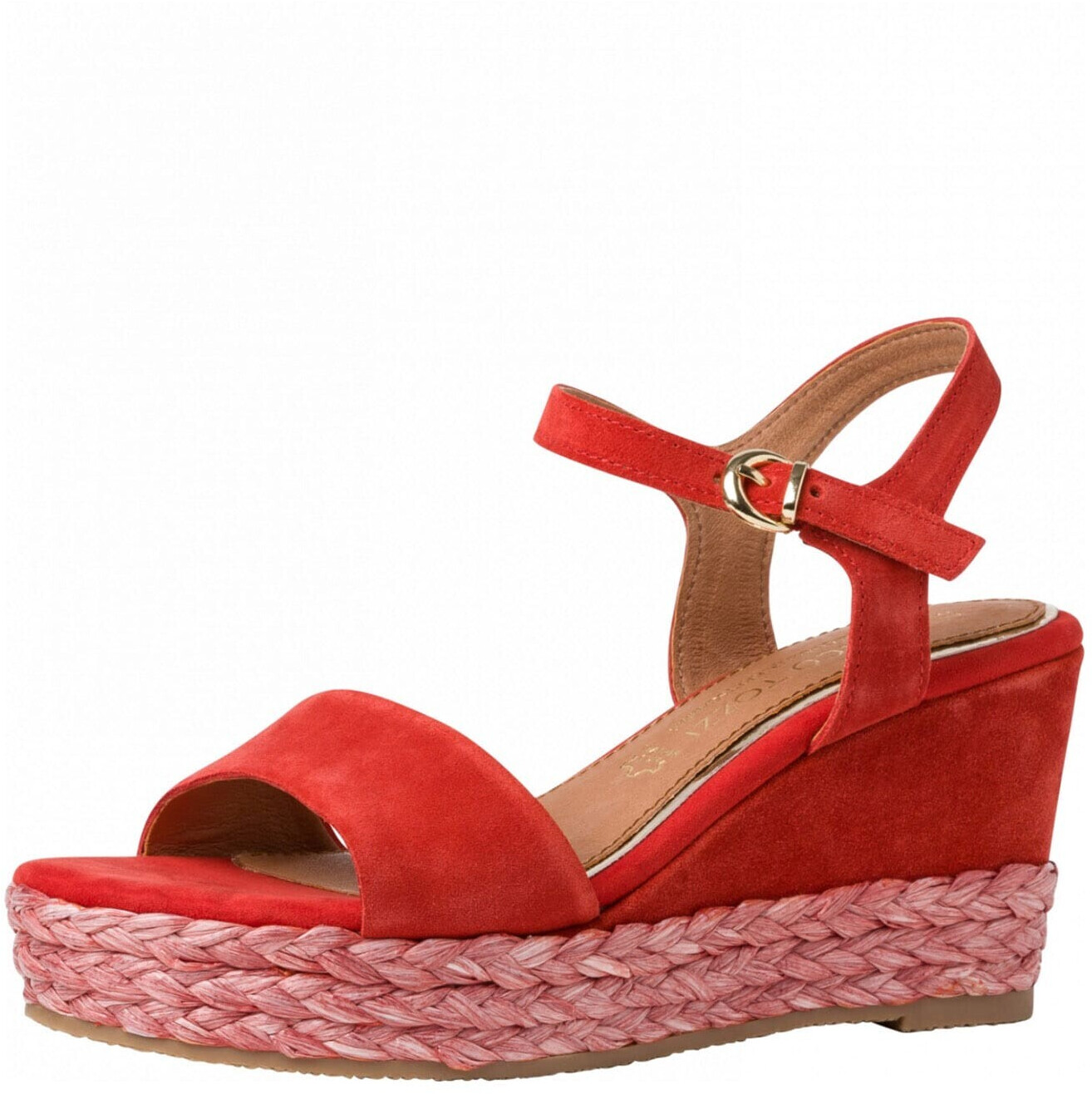 marco tozzi tan sandals