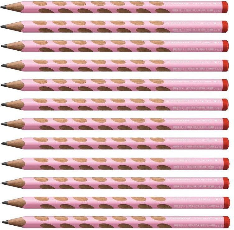STABILO EASYgraph 12-pack HB pastel pink