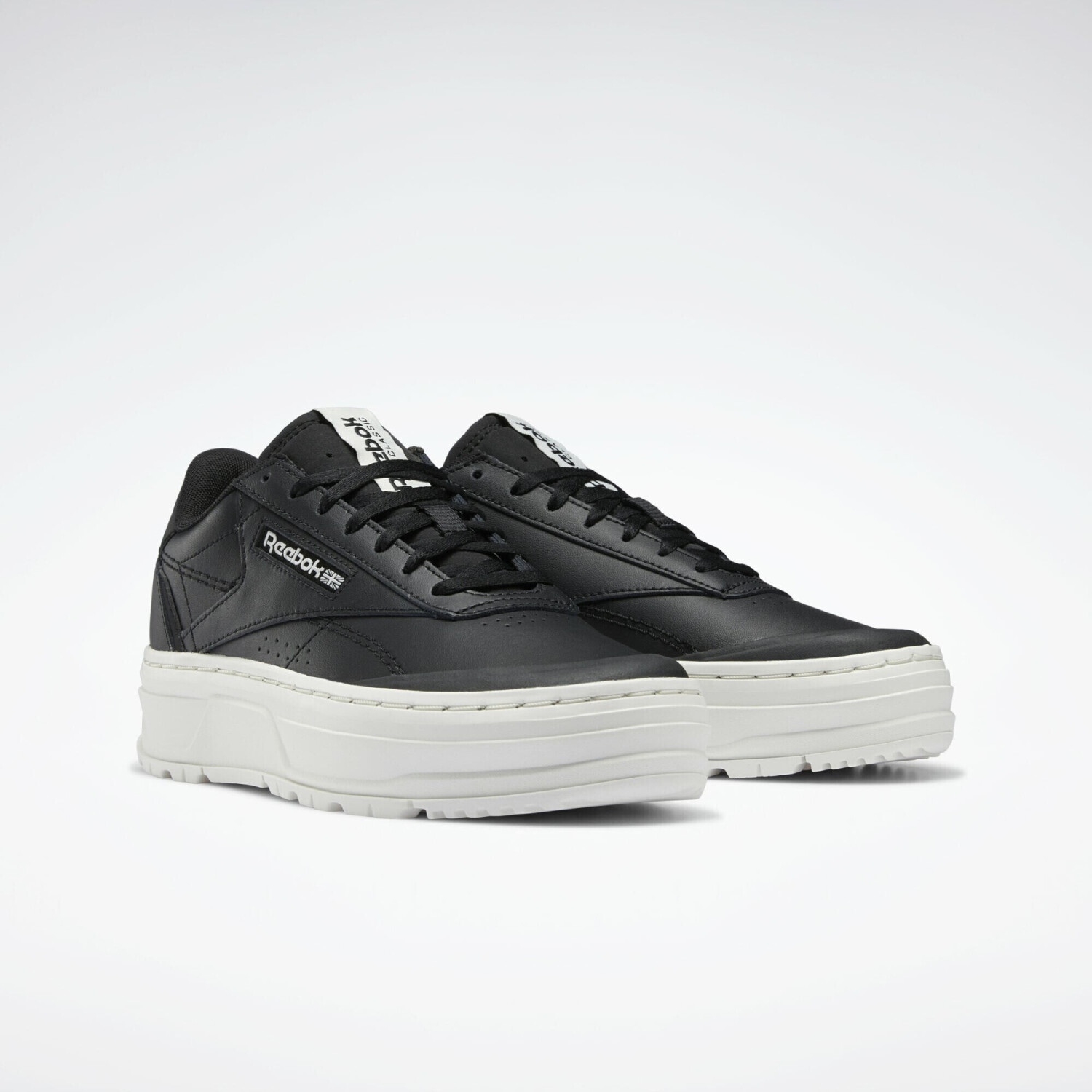 reebok club c double geo chalk