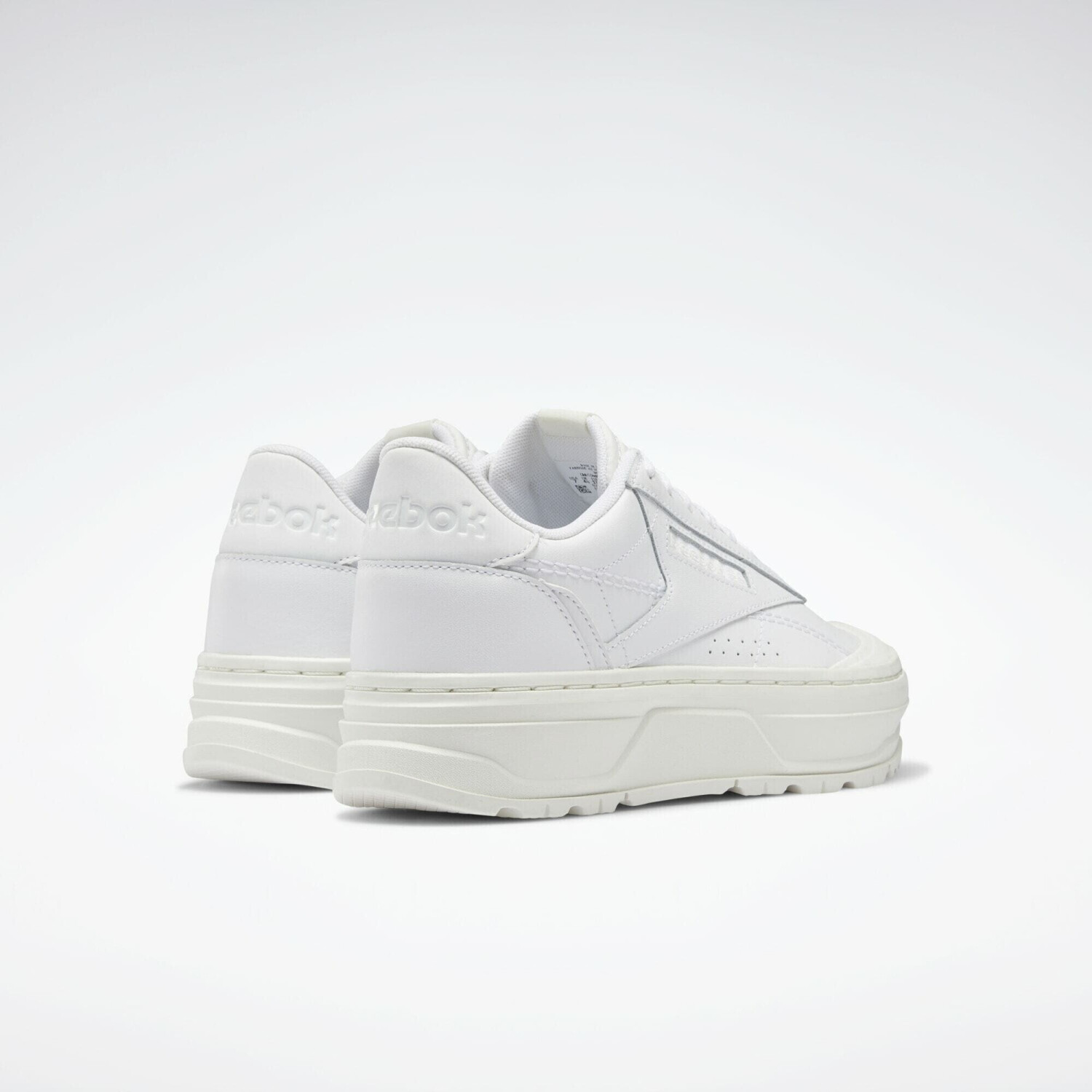 reebok club c double geo chalk