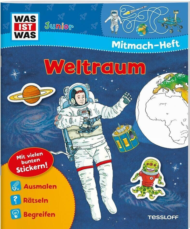 Weltraum, Mitmach-Heft (Sabine Stauber)