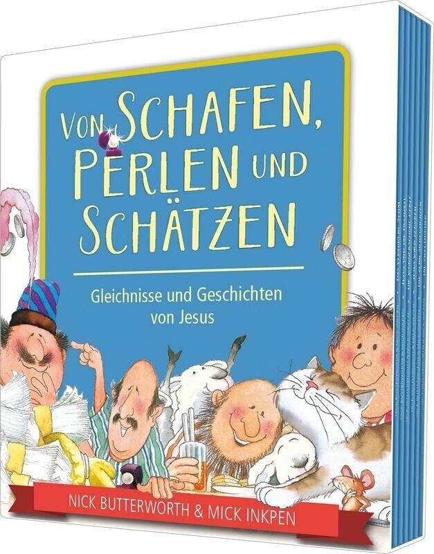 Von Schafen, Perlen und Schätzen (6 Bücher im Schuber) (Nick Butterworth)