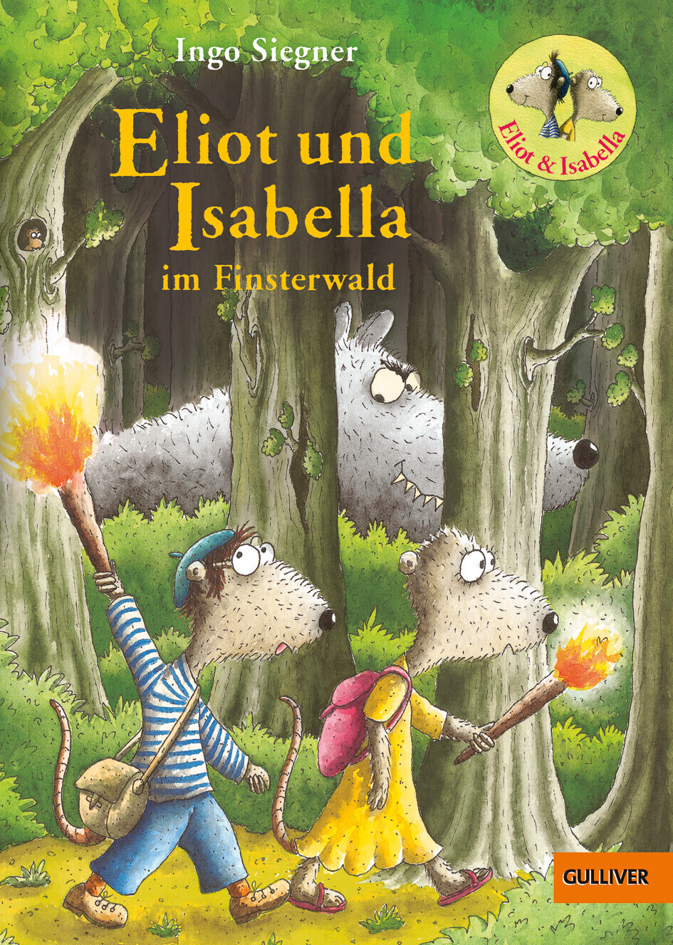 Eliot und Isabella im Finsterwald (Ingo Siegner)