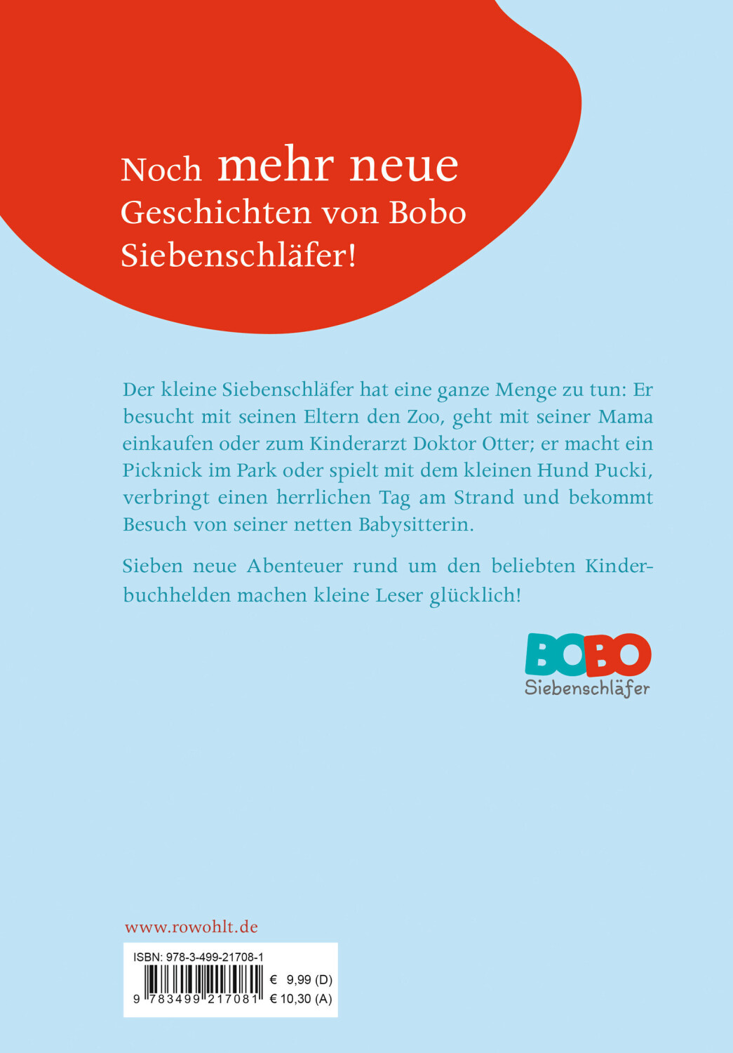 Bobo Siebenschläfers allerneueste Abenteuer (Markus Osterwalder)