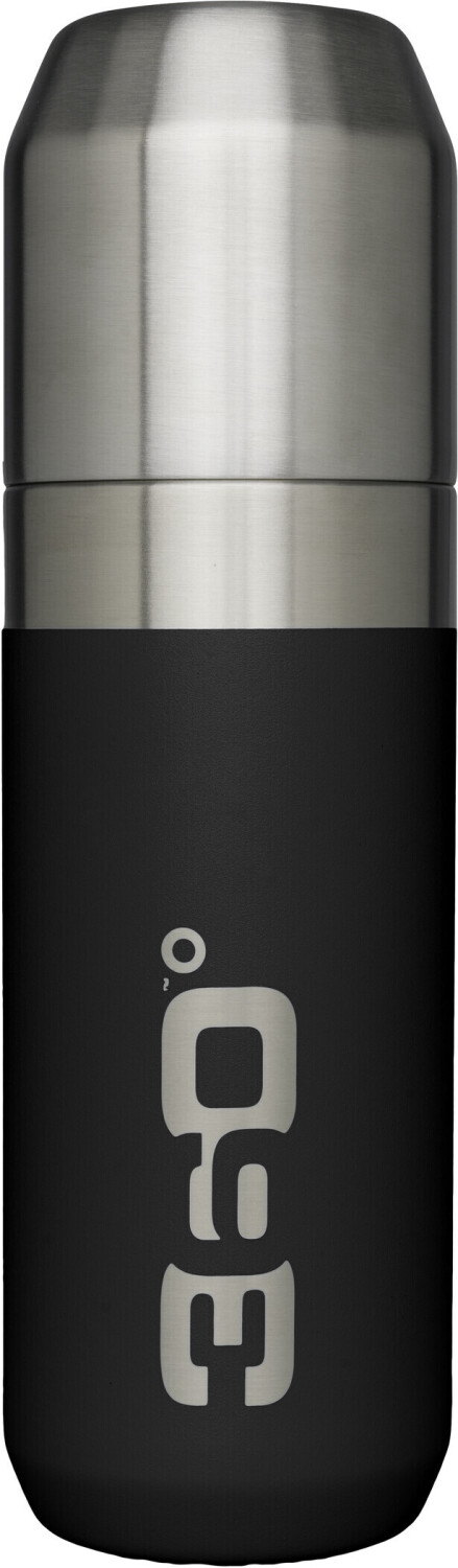 360 Degrees Vacuum Insulated Stainless Flask (750ml) black