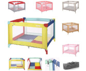 Lorelli Travel Bed PLAY, Playpen with Play Blanket and with Toy Bar bunt