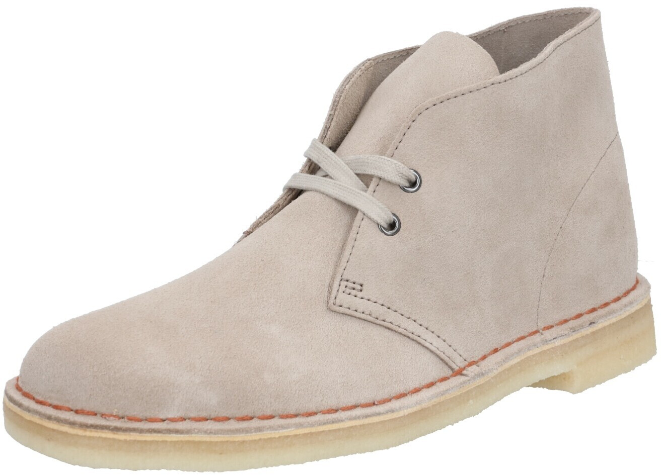 Clarks desert boot grey on sale