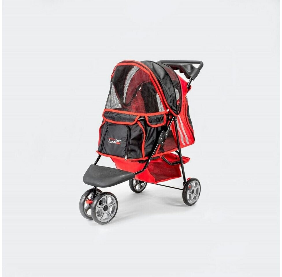 Innopet Poussette pour chien Red Black Innopet Poussette pour chien Red Black