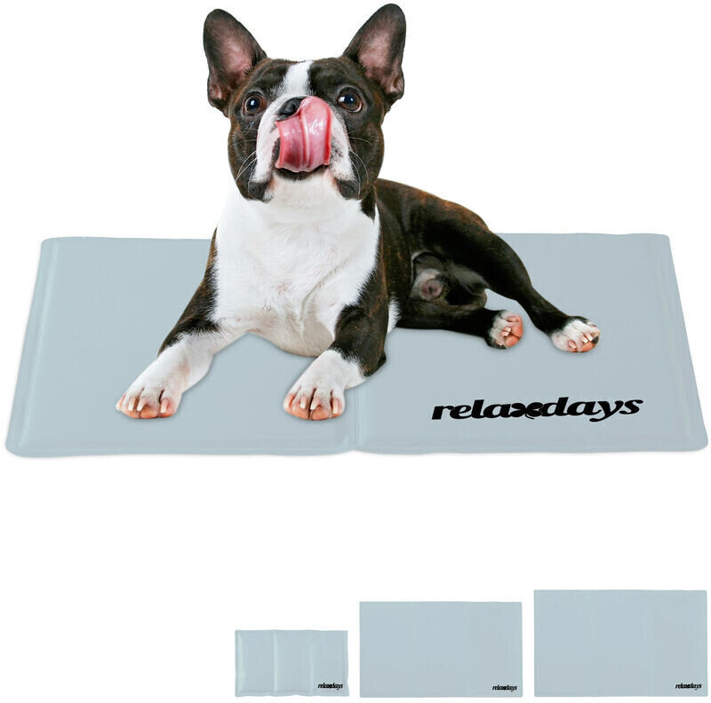 Relaxdays Self-cooling Dog Mat 40x50cm Grey
