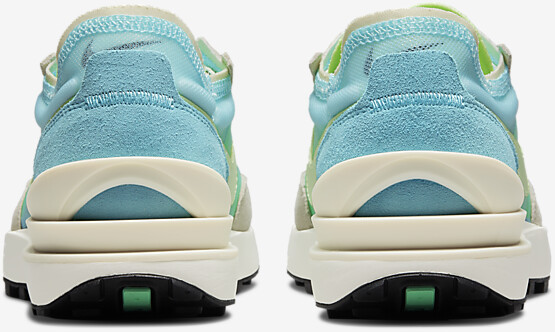 nike waffle one aqua