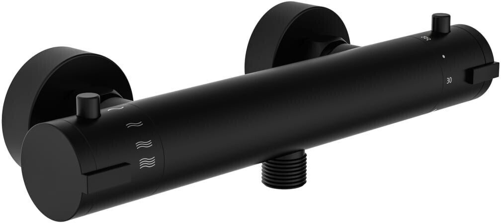 Schuette SCHÜTTE Mitigeur de douche thermostatique LONDON Noir 434564