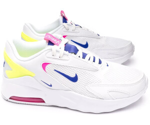 white and pink air max bolt
