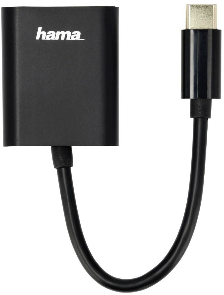 Hama 2-in-1 USB-C Audio / Hub with Integrated Charging Adapter
