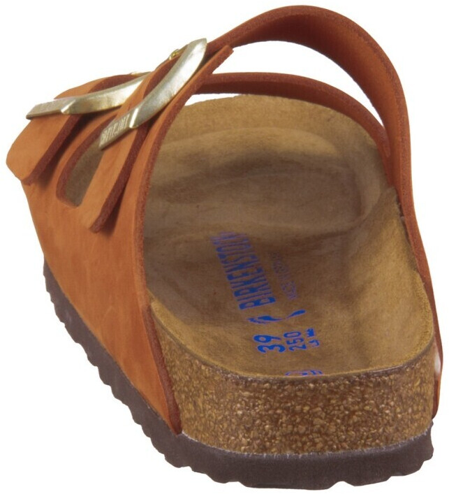 birkenstock arizona soft footbed apricot